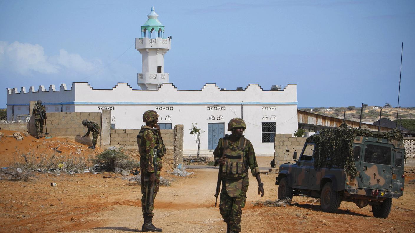 Soldati del contingente inter-africano in Somalia