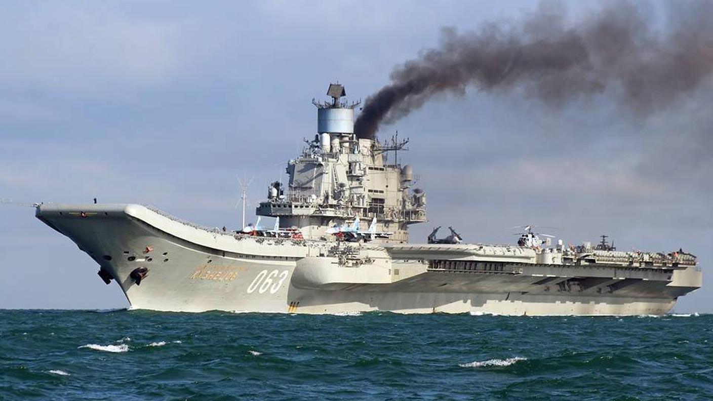 La Admiral Kuznetsov