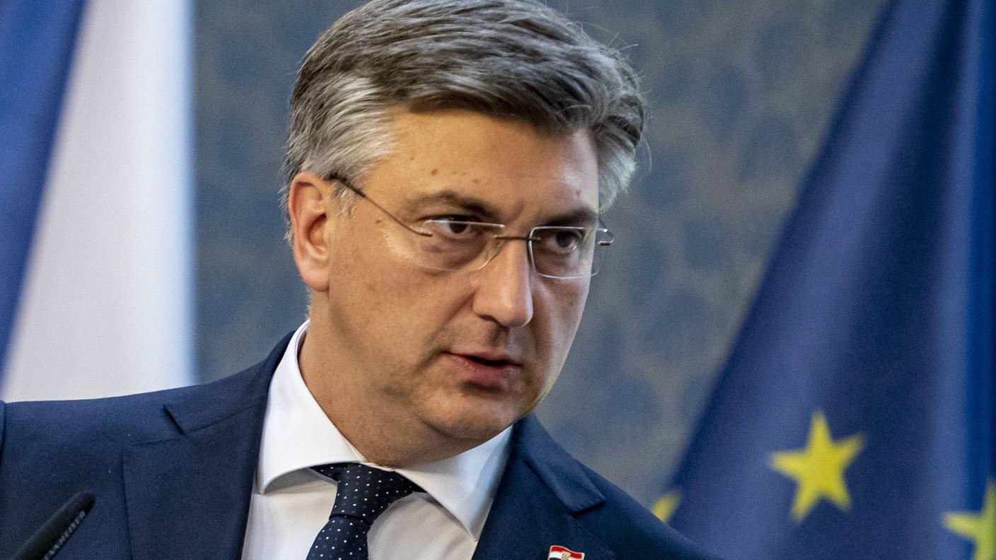  il primo ministro croato Andrej Plenković