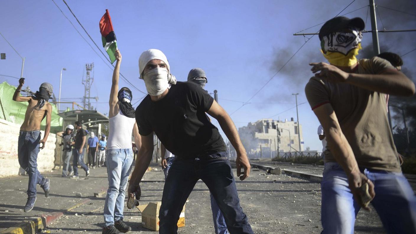 Le proteste dei palestinesi