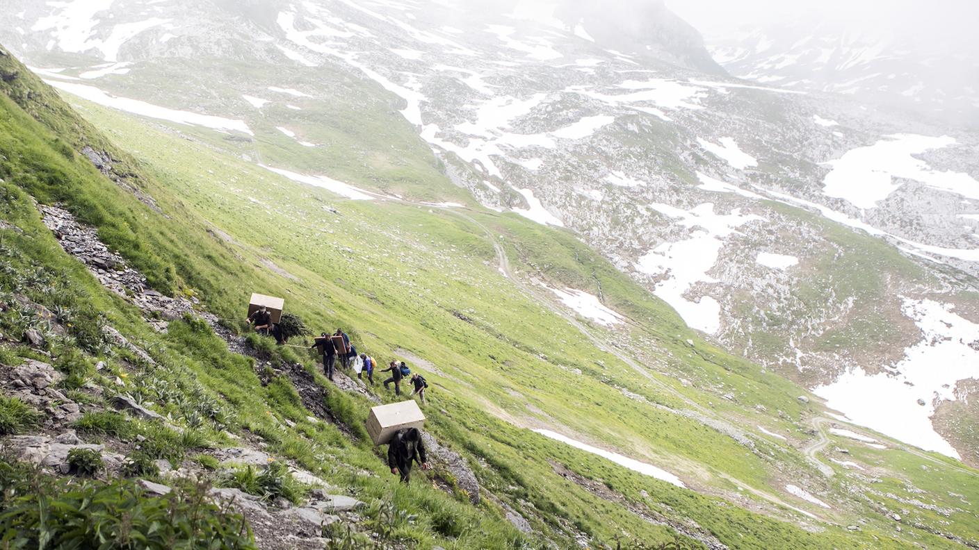 Due esemplari sono stati liberati nei pressi di Melchsee-Frutt, nel canton Obvaldo