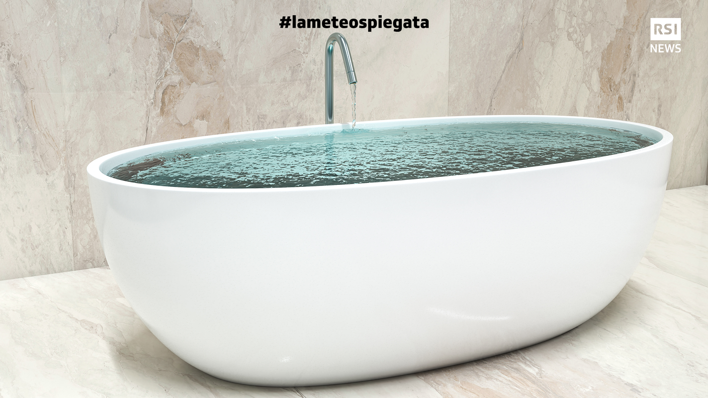 L'esempio della vasca da bagno ci fa meglio capire l'importanza dell'acqua dolce