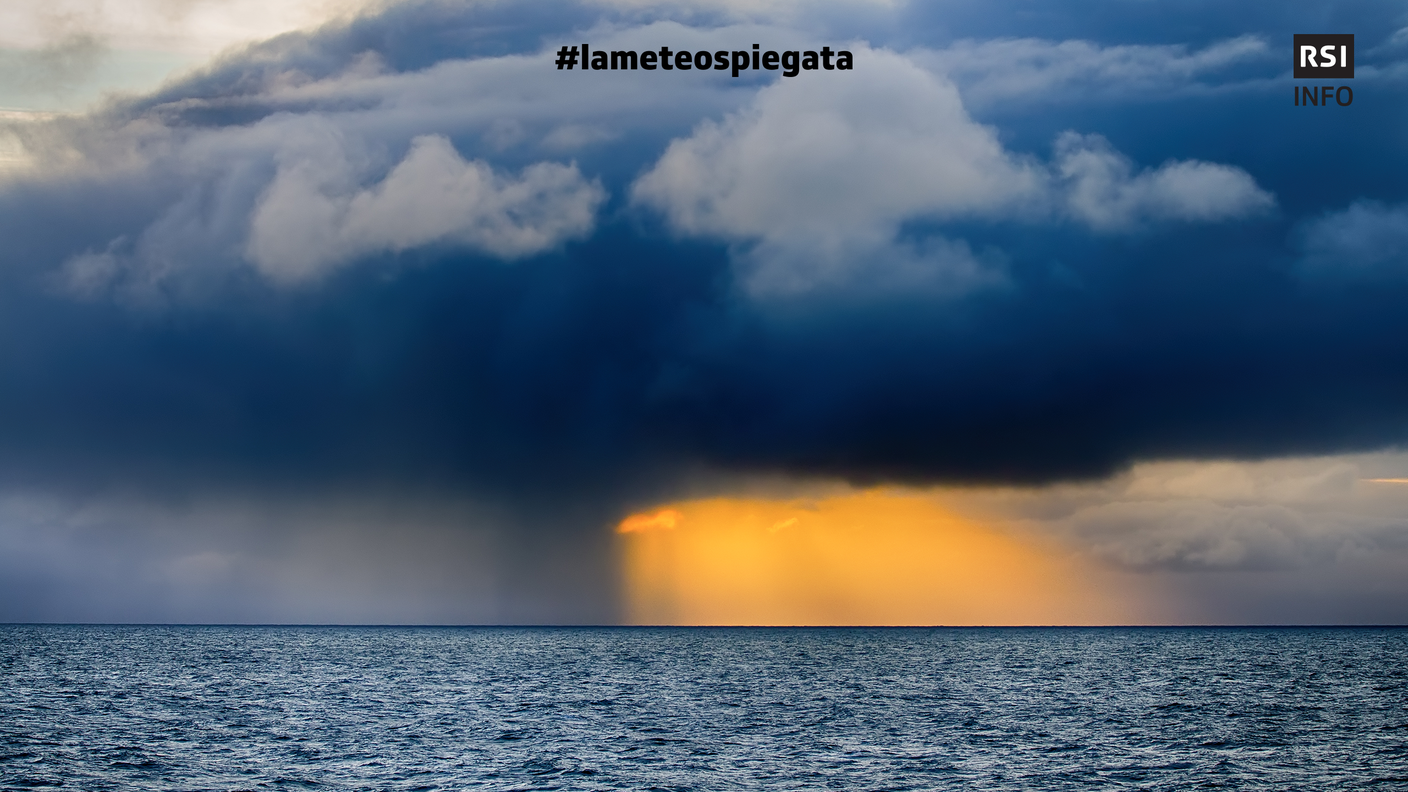 D'inverno le precipitazioni si sviluppano più facilmente sulla superficie del mare