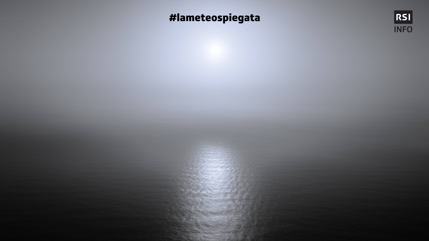 La temperatura della superficie del mare è un parametro importante per la formazione di nebbia di mare e della brezza marina