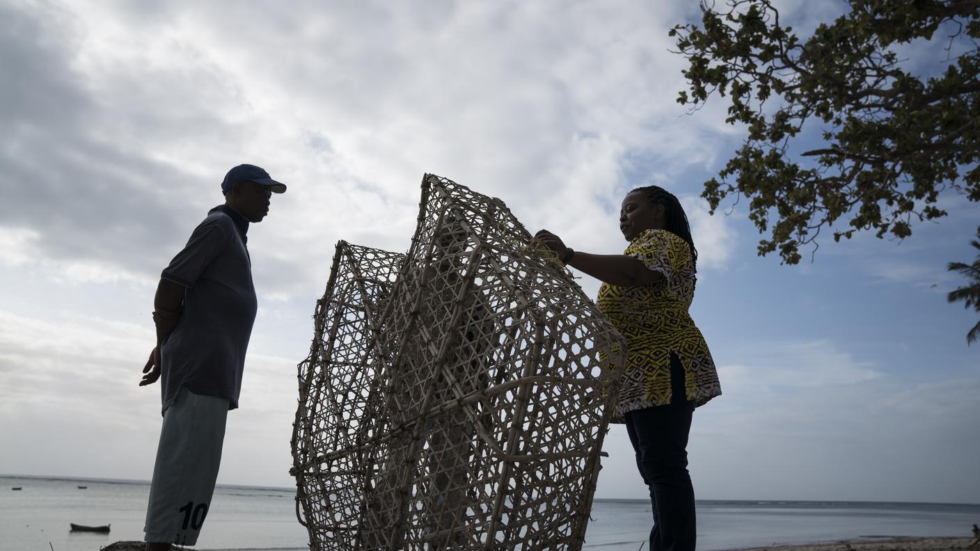 Nina Wambiji, i pescatori e una nassa con entrata e uscita (per i pesci piccoli)