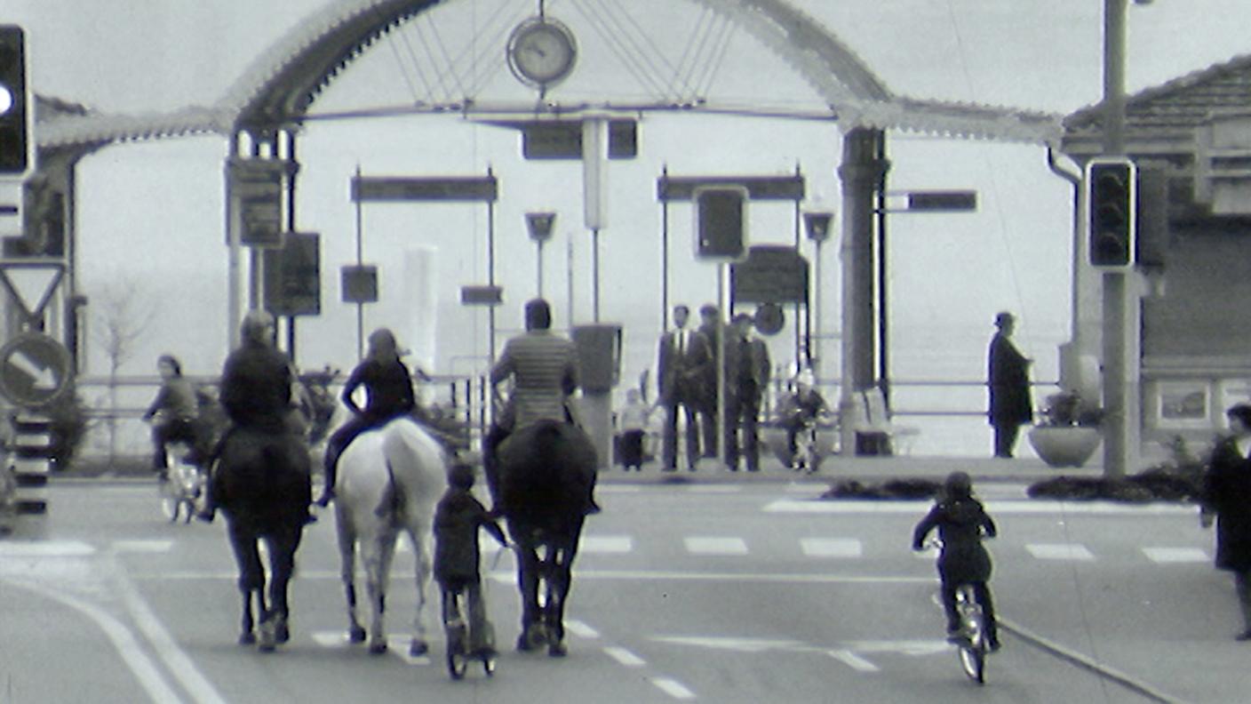 Le domeniche senz'auto del 1973 al Regionale.