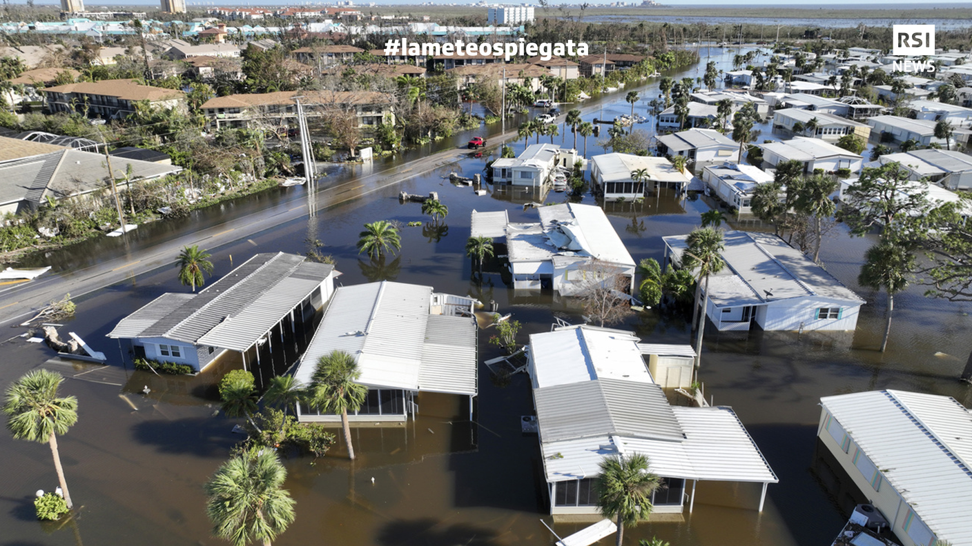 Devastazione e inondazioni portate da Ian sulla costa della Florida