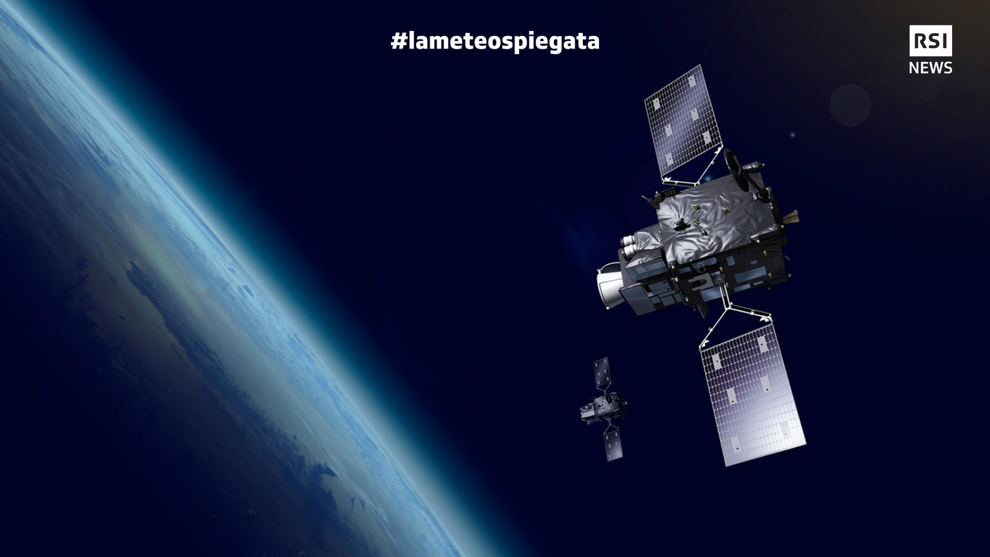 Una rappresentazione dei satelliti meteo europei di terza generazione