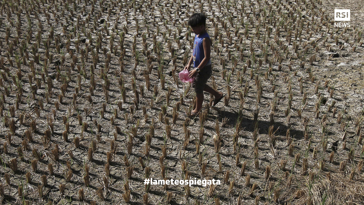 Siccità estrema nelle Fililppine, nel 2019 in fase di El Niño