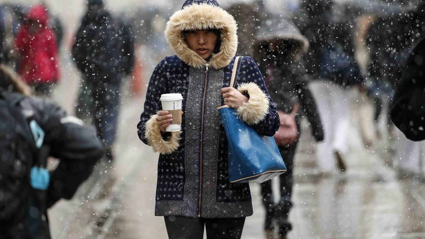 L'inverno ancora presente
