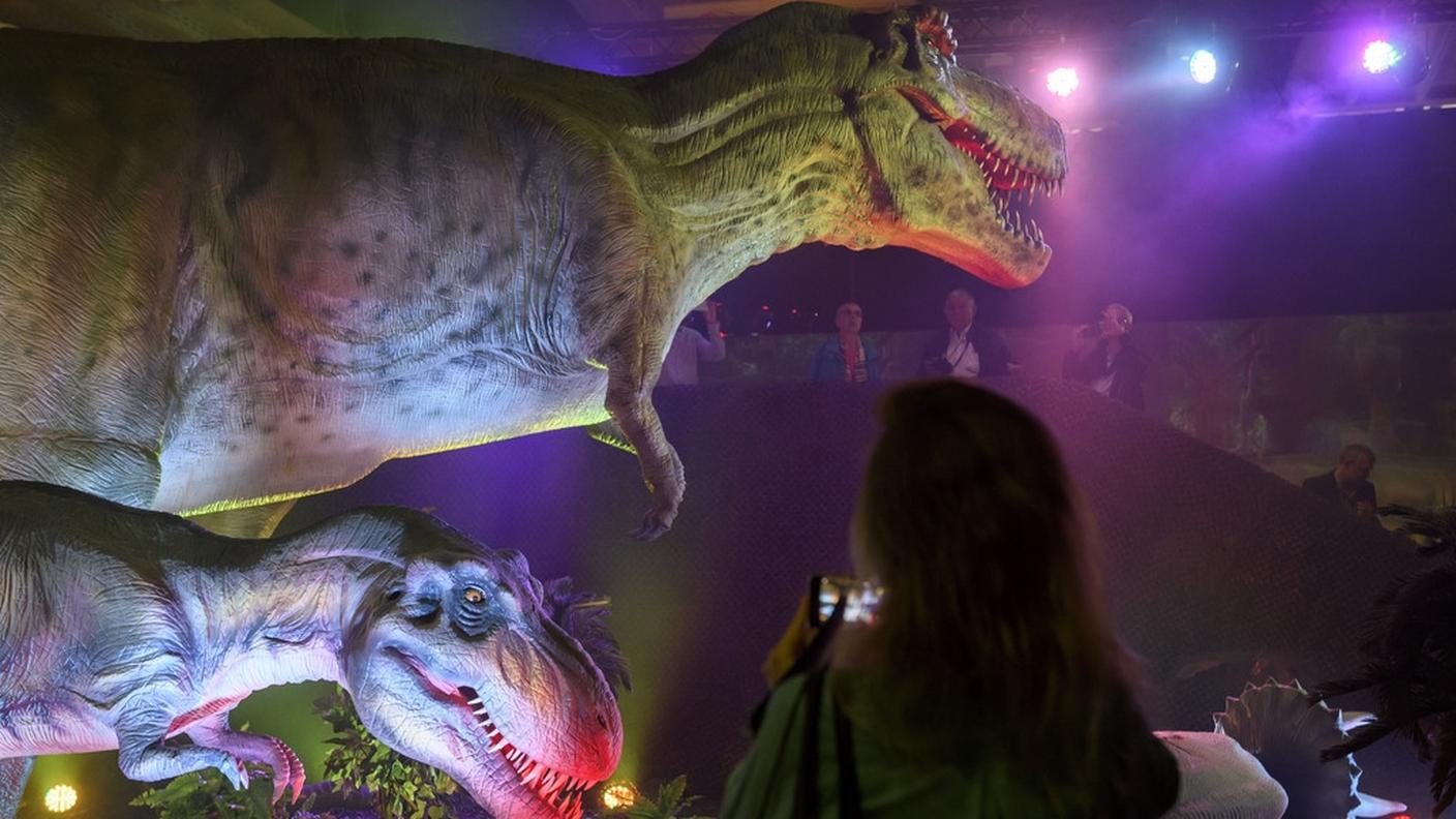 A Palexpo come a Jurassik Park