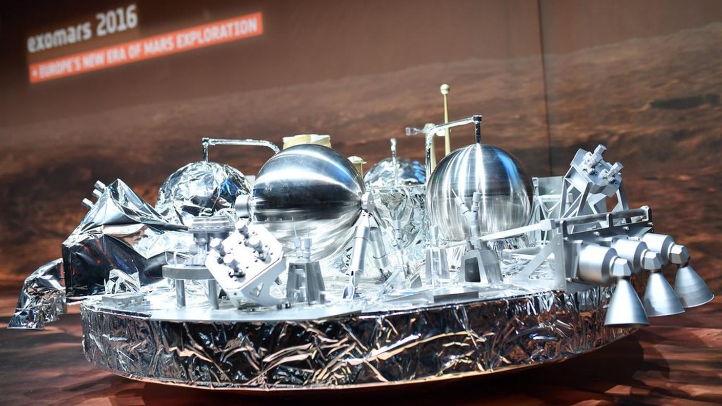 La replica del protagonista della missione ExoMars