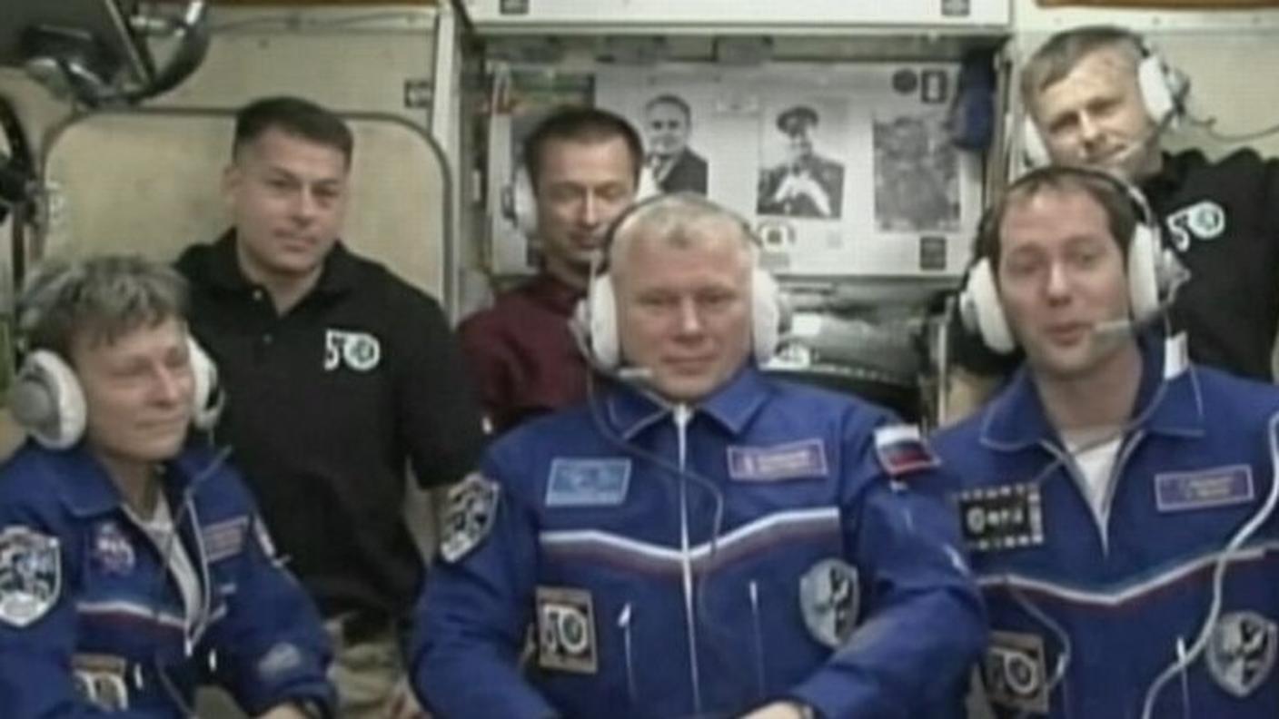 I tre rimarranno sulla ISS per i prossimi 6 mesi