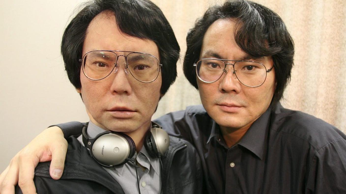 Ishiguro e il suo androide01