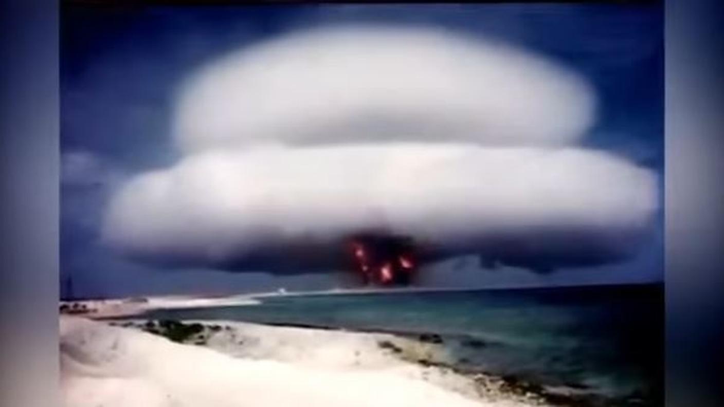 Il fungo atomico prodotto da uno dei test condotti dagli USA e dalle altre potenze nucleari per decenni