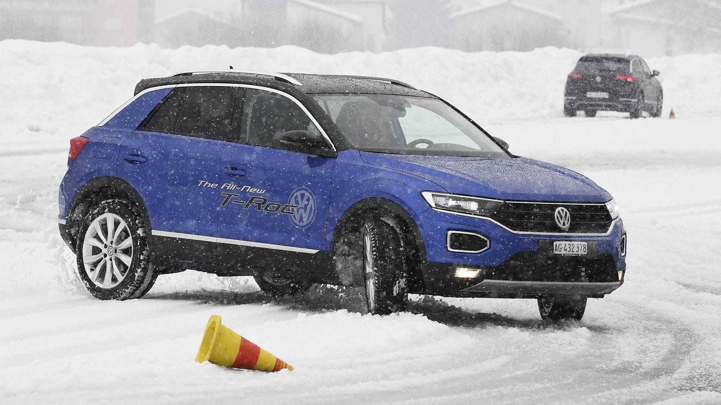 Un corso di guida sulla neve permette di sfruttare al meglio le doti 4x4 della nuova T-Roc