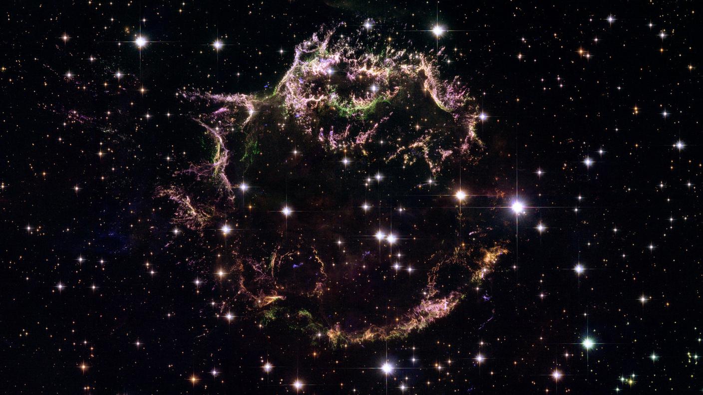 I resti dell'esplosione di una supernova