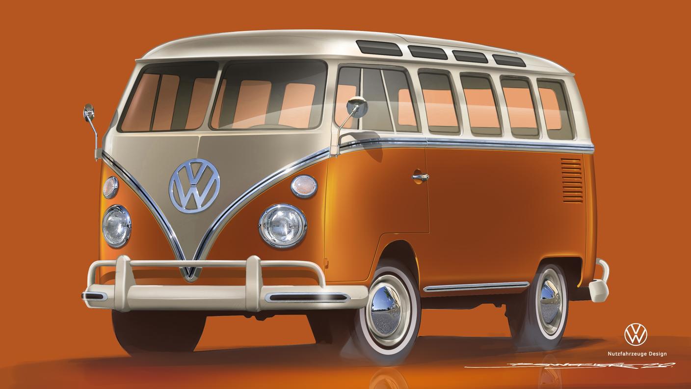 Il nuovo "Bulli" elettrico debutterà all'edizione 2020 di Techno Classica