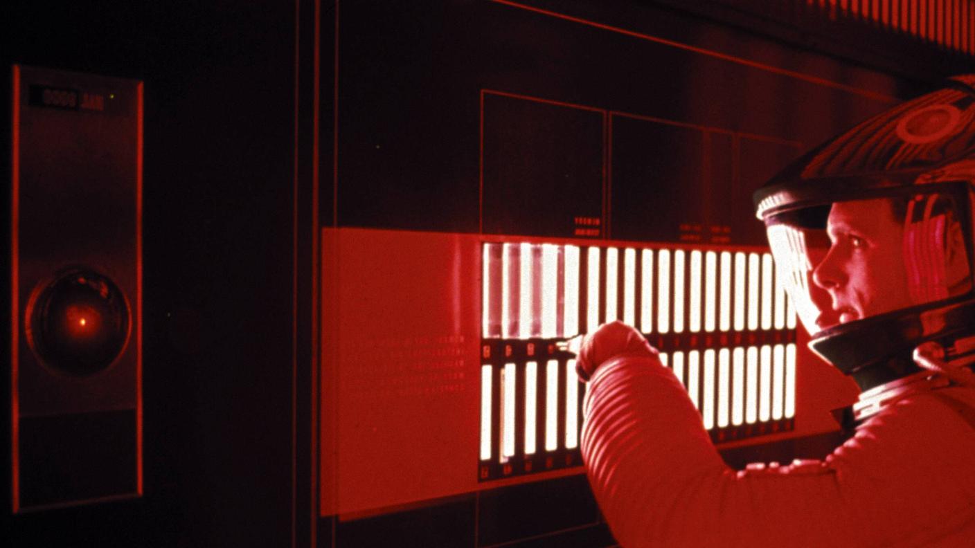 Il supercomputer che gestisce astronave e missione in "2001: Odissea nello spazio"