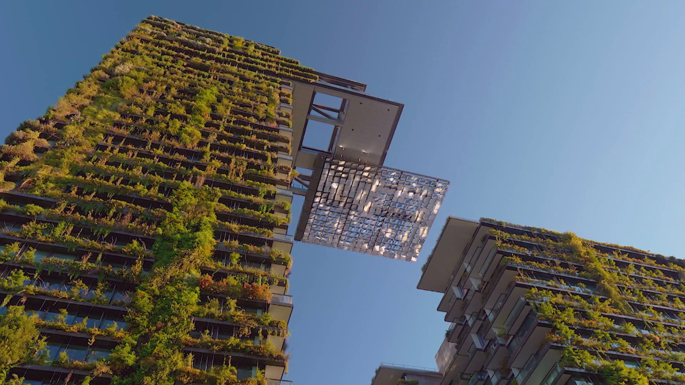 Un moderno grattacielo, con tanto di bosco verticale a Sidney (Australia) 