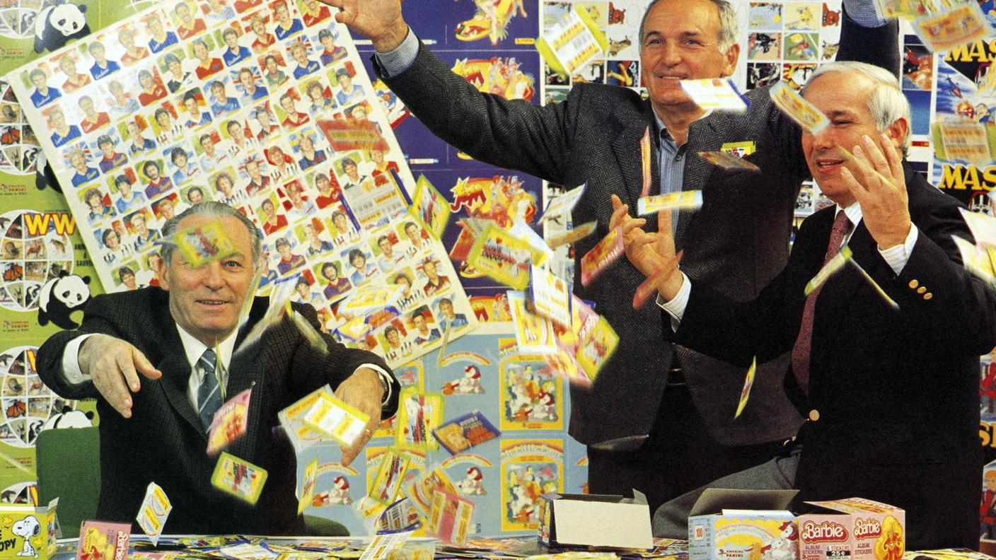 Umberto  con due dei fratelli