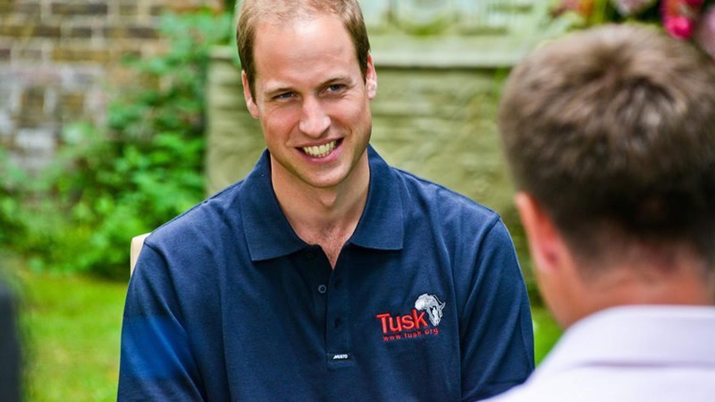 William durante l'intervista alla CNN