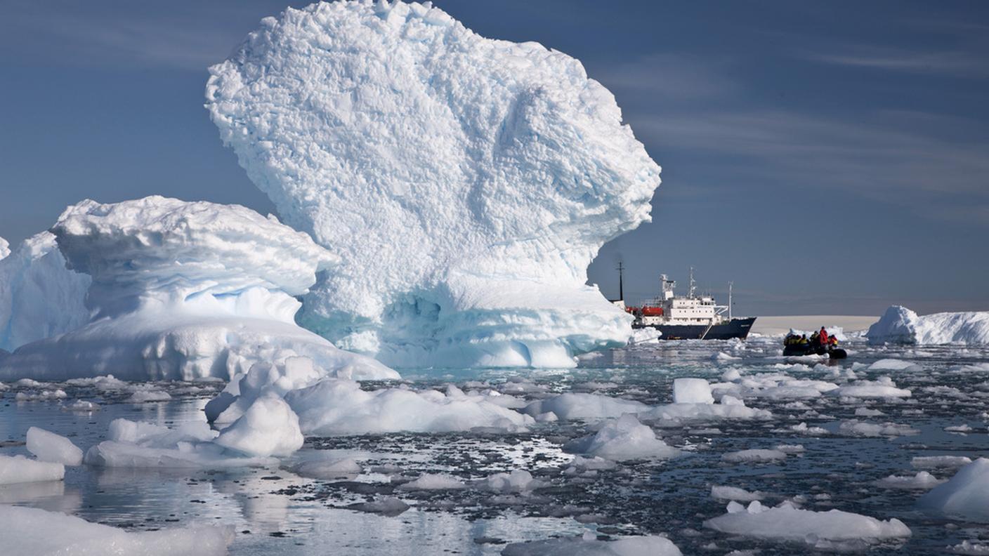 I terremoti possono rompere le lastre di ghiaccio antartico