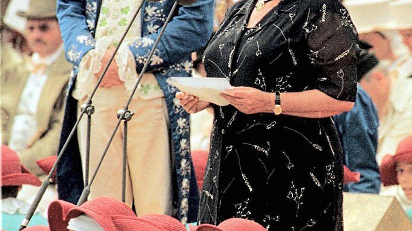L'allora presidente della Confederazione Ruth Dreyfuss è stata ospite d'onore