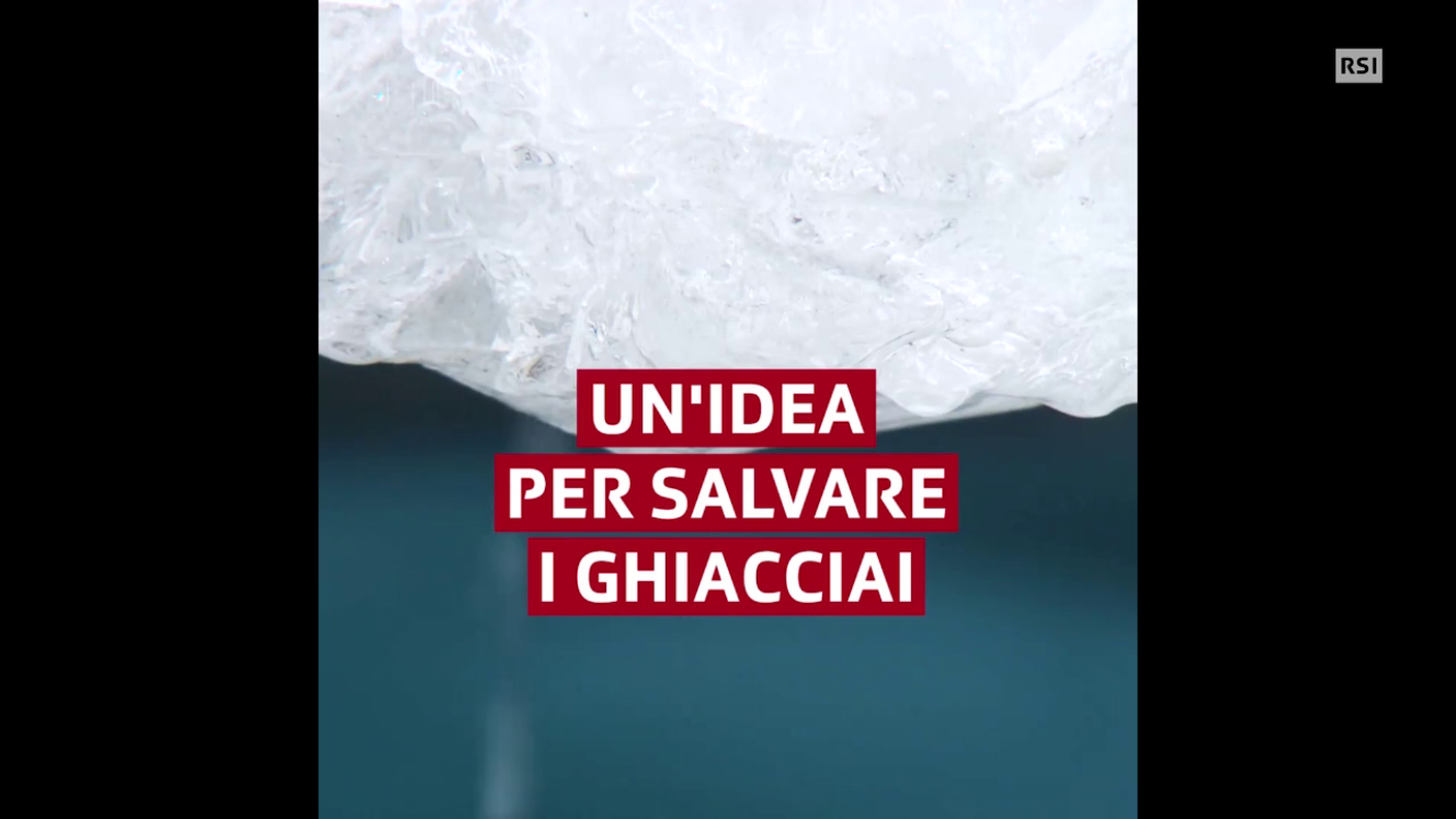Un'idea per salvare i ghiacciai