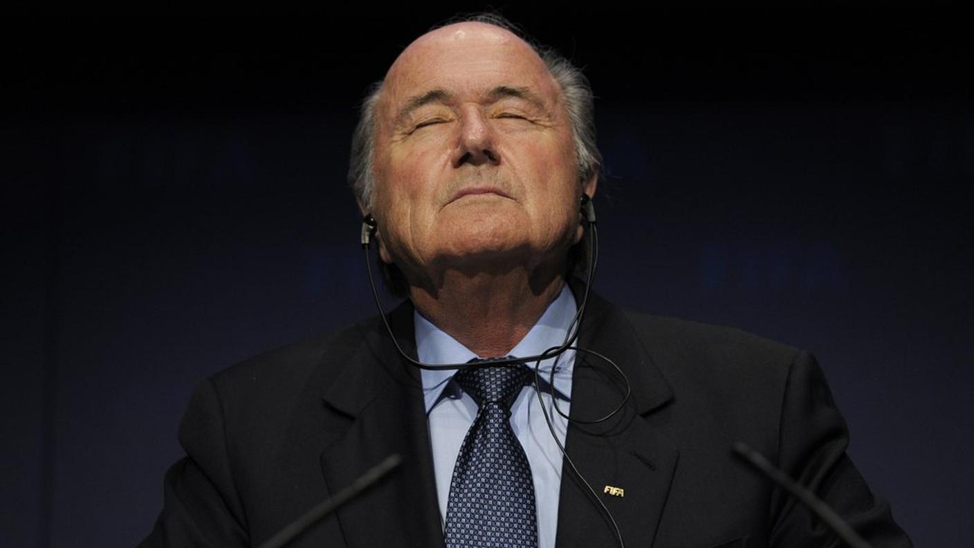 Sepp Blatter in una foto del 2010
