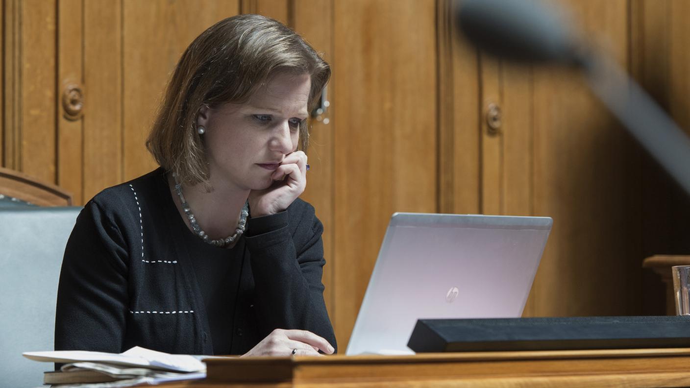 La vice presidente del Consiglio Nazionale Christa Markwalder