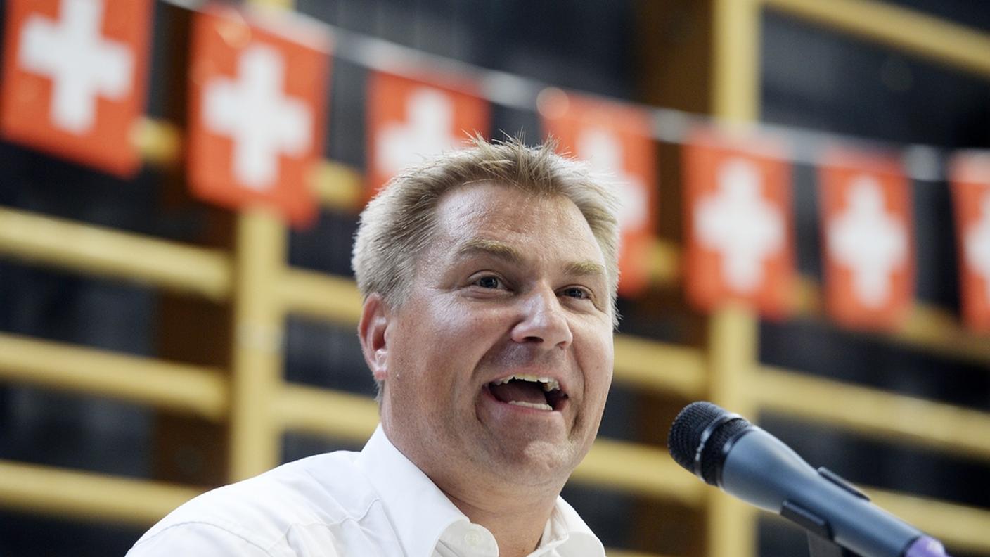 Il presidente UDC Toni Brunner ha chiesto una maggiore coesione nazionale