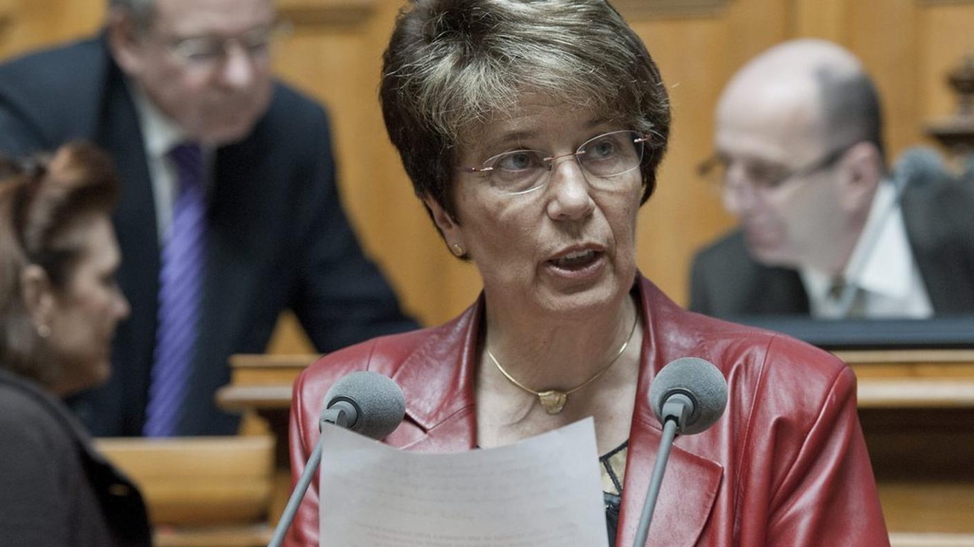 La consigliera nazionale Josiane Aubert