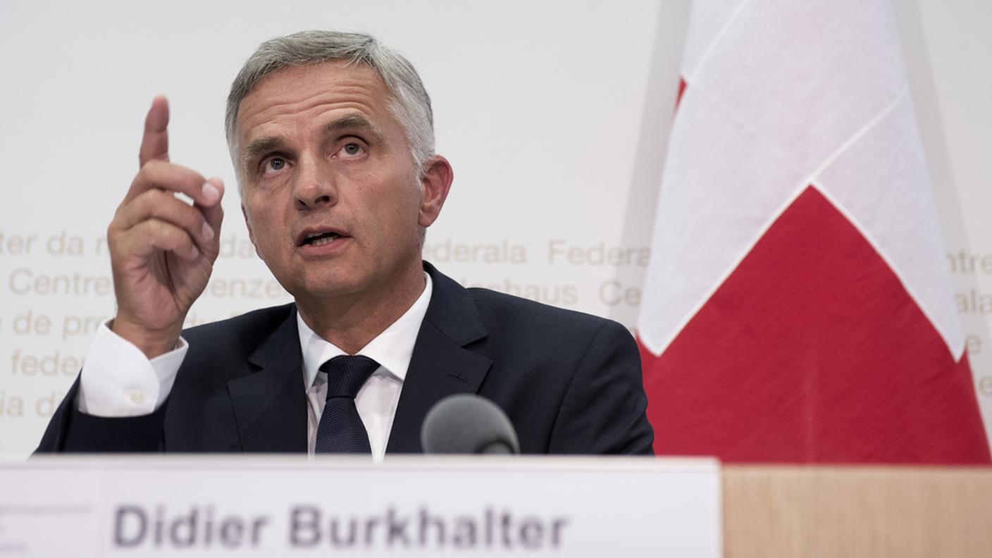 Il responsabile del Dipartimento degli affari esteri Didier Burkhalter 