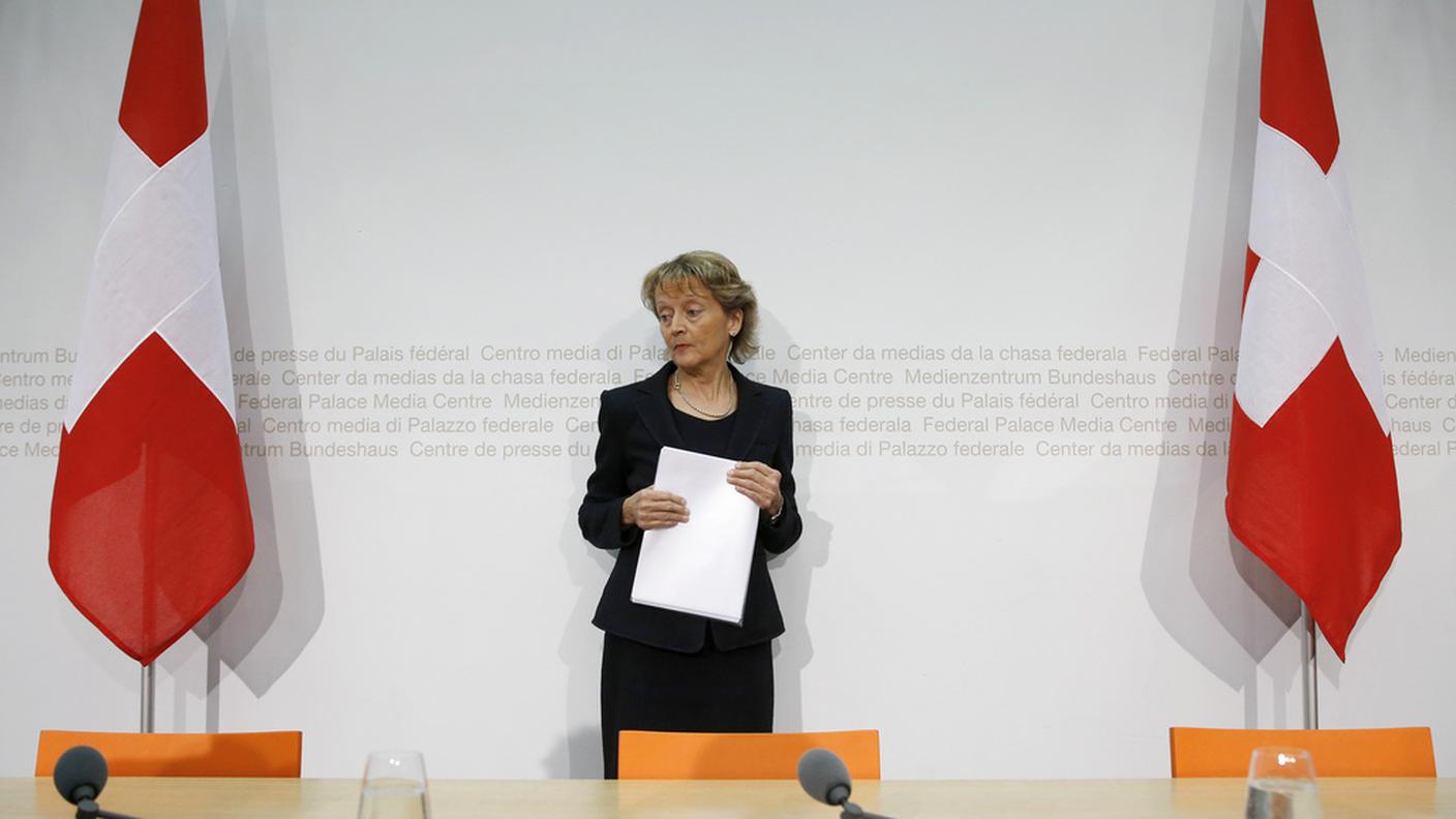 Eveline Widmer-Schlumpf non si ricandiderà il prossimo 9 dicembre