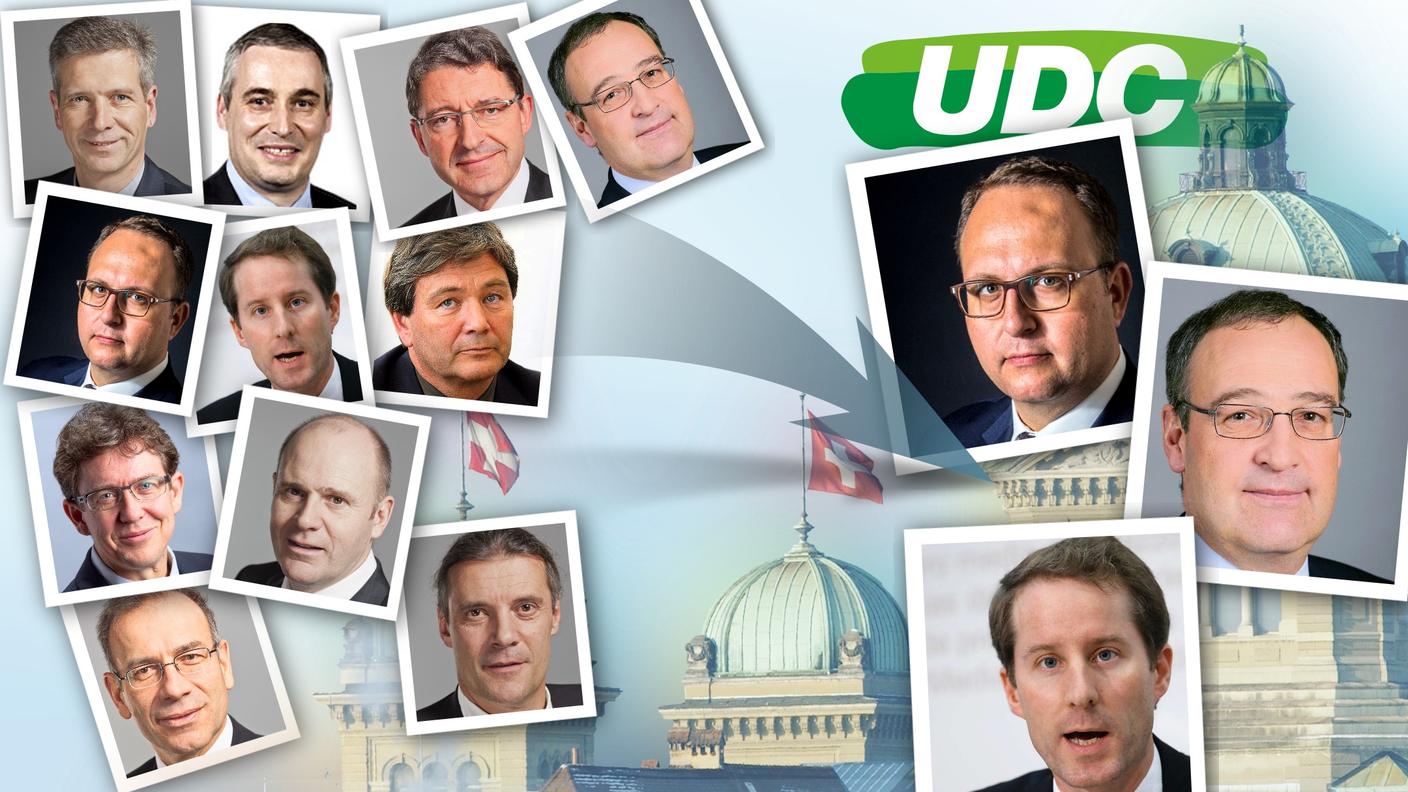 La rosa iniziale dei candidati dopo il 18 ottobre e il "tricket" per il 9 dicembre