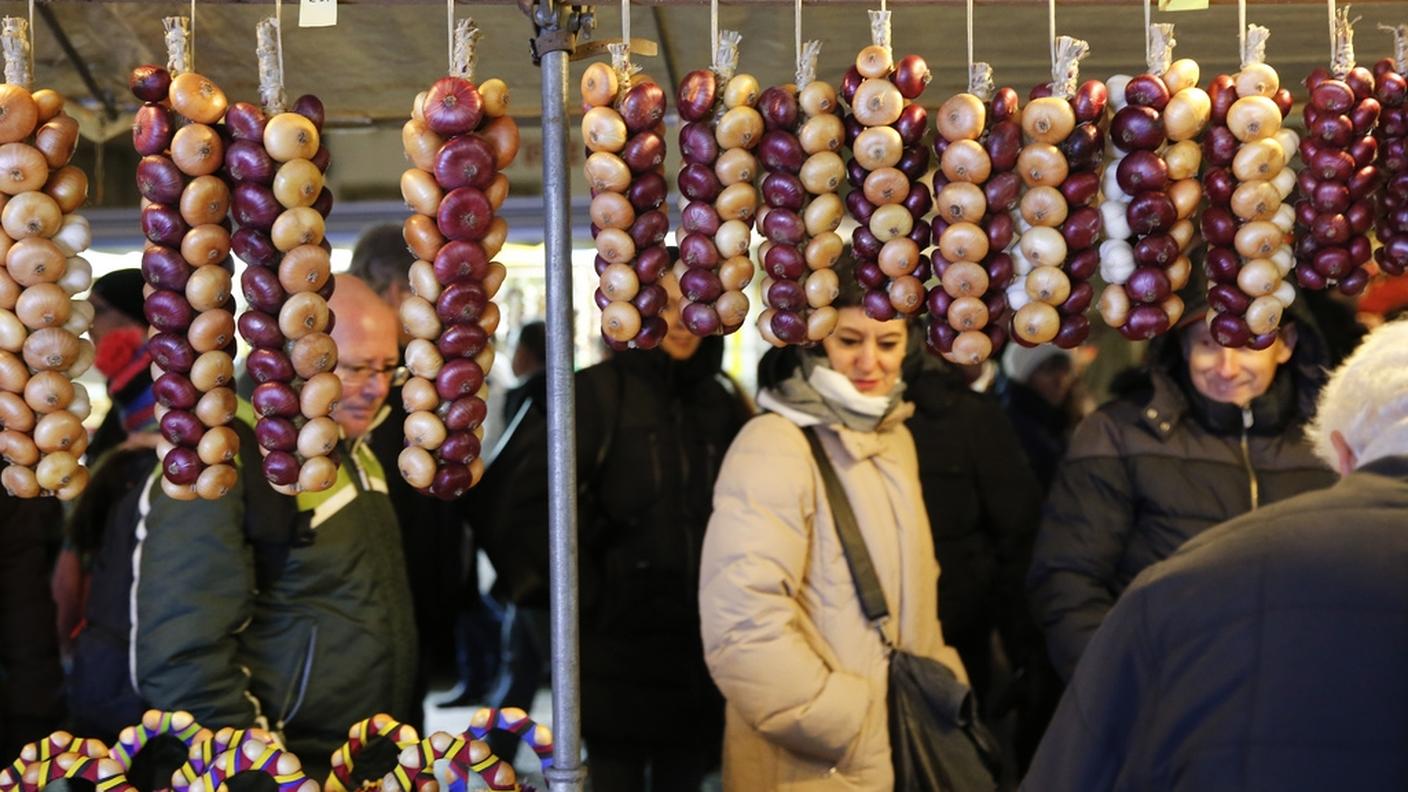 Le cipolle sono le protagoniste assolute della tradizionale fiera