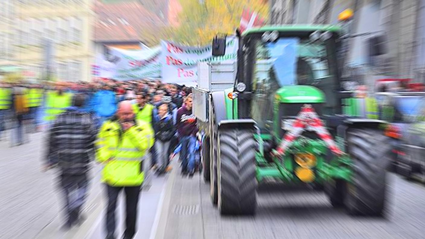 Le proteste a Berna