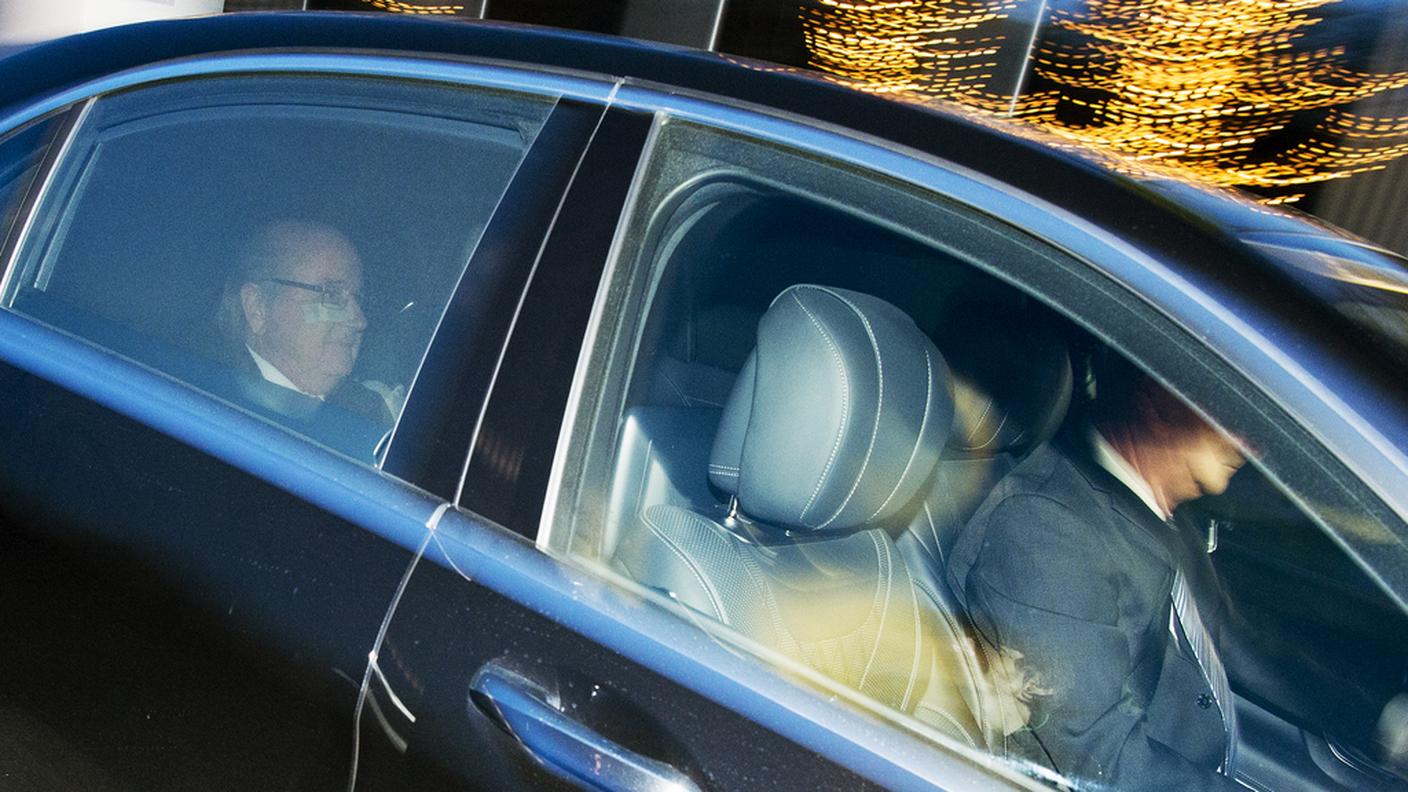 Sepp Blatter non ha rilasciato dichiarazioni