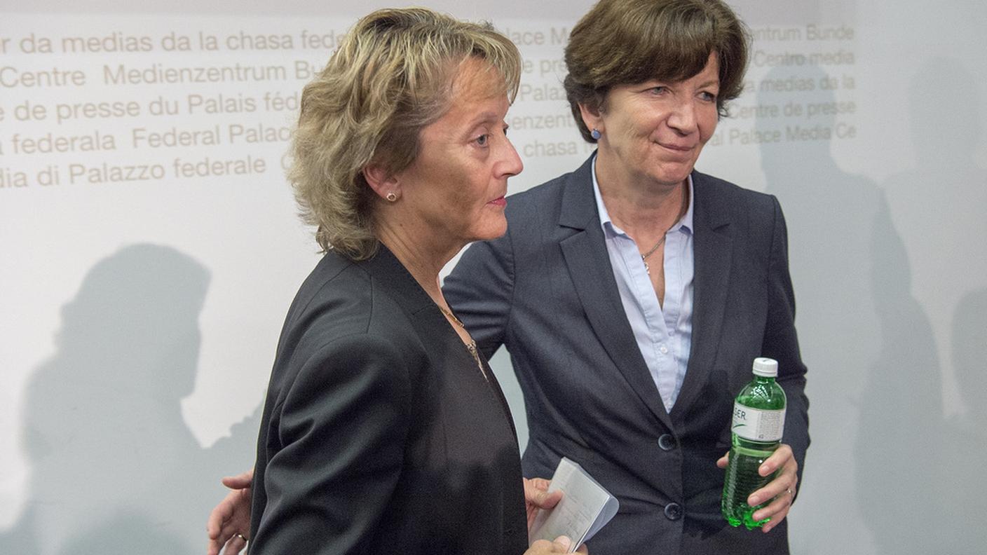 28 ottobre 2015: Eveline Widmer-Schlumpf annuncia che lascerà il seggio in Consiglio federale dopo due legislature, aprendo al ritorno di un secondo UDC in Governo