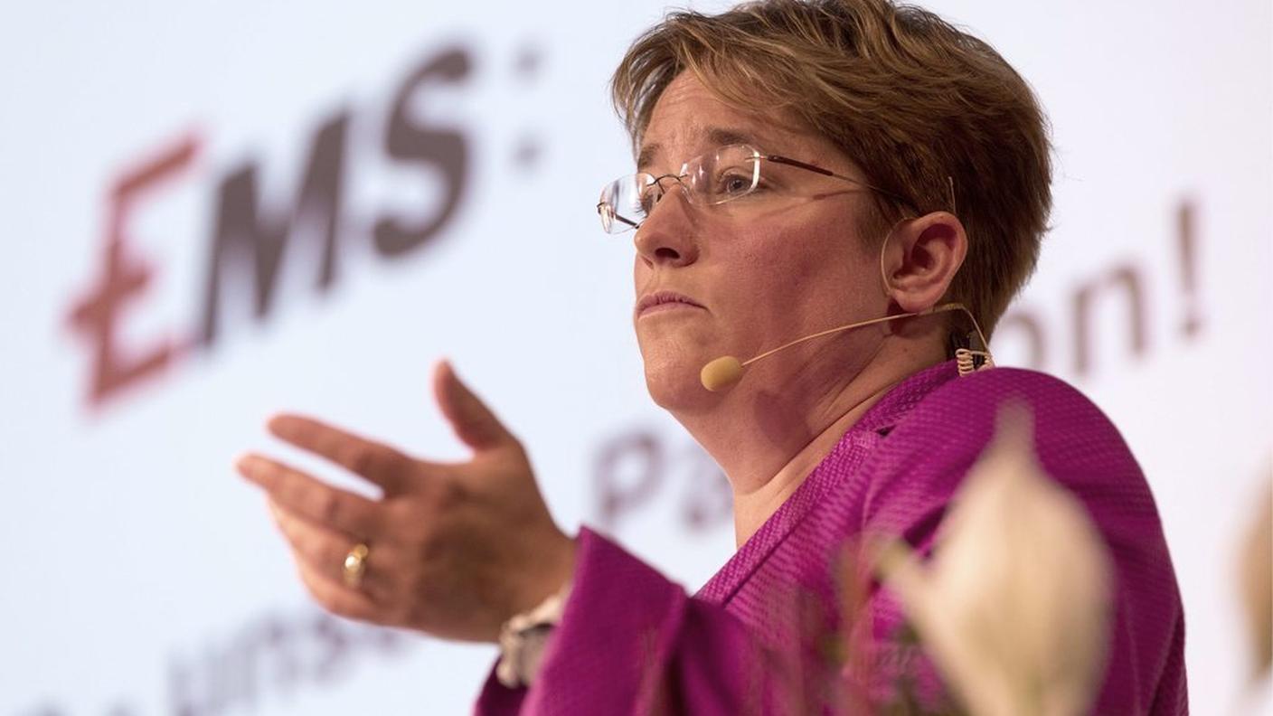 Magdalena Martullo, direttrice di Ems-Chemie