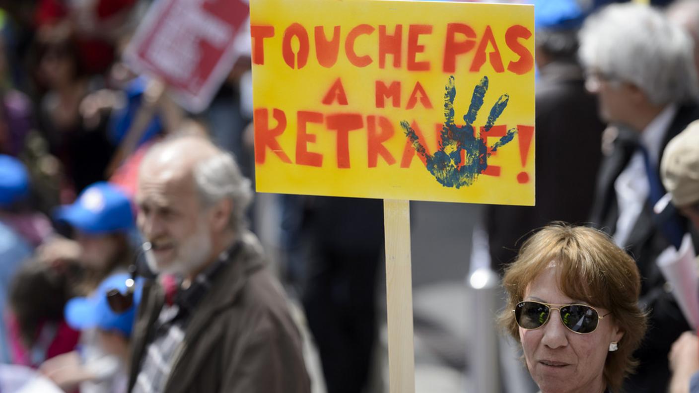 La questione delle pensioni è tra le più sentite in Svizzera