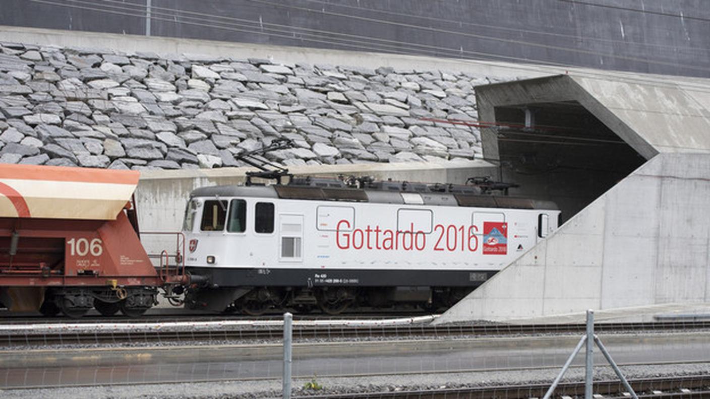 Prove con un treno merci nel giugno 2016