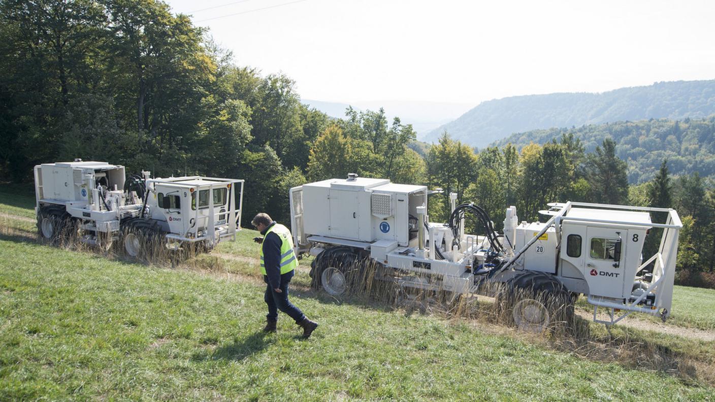 La Nagra chiede trivellazioni in Argovia e nel Weinland zurighese