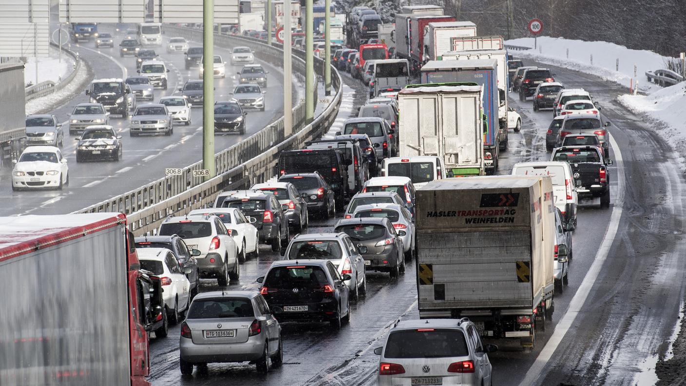 Traffico bloccato sull'autostrada A1