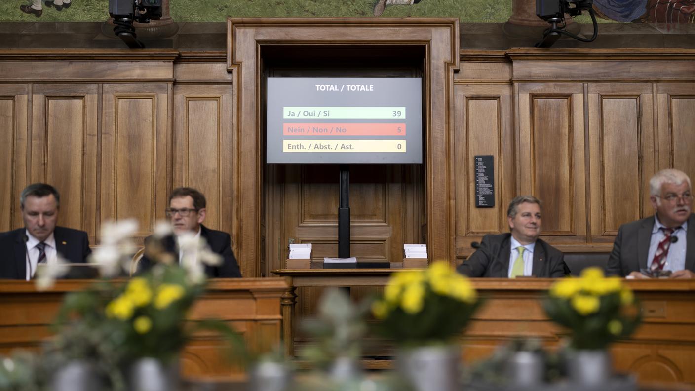 I "senatori" hanno approvato la CPI con 39 voti a favore e 5 contrari