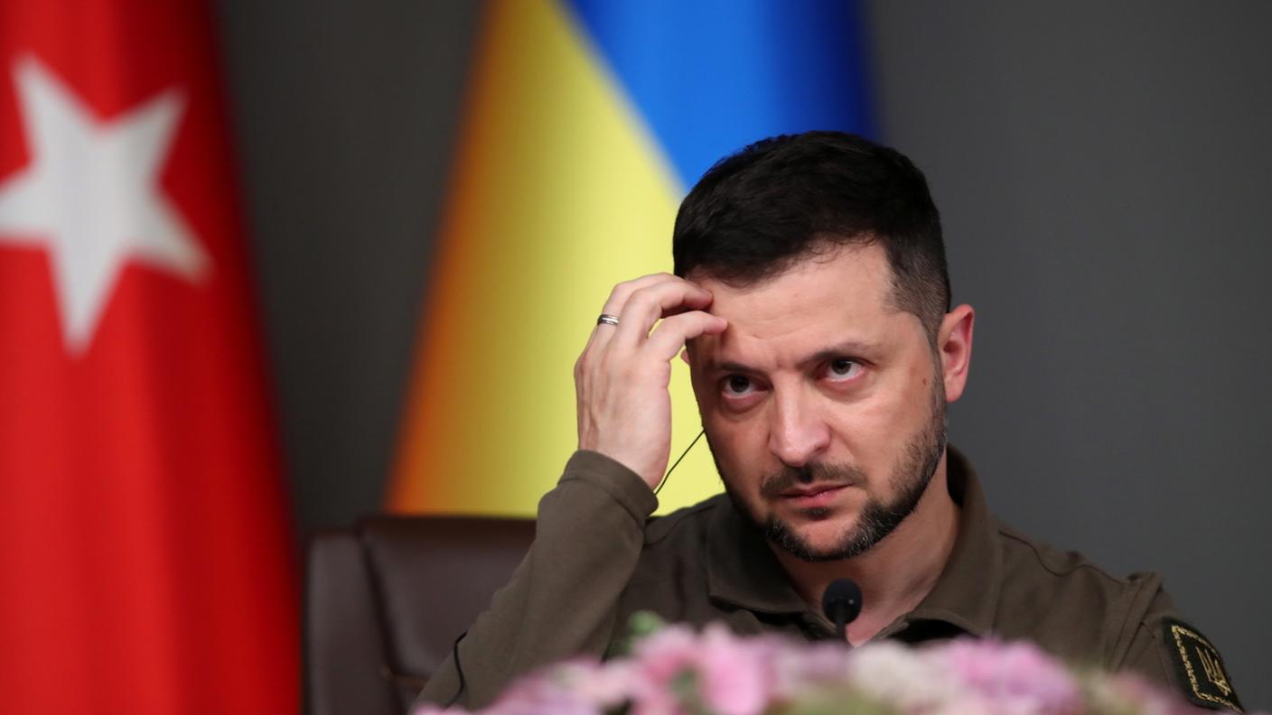 Il presidente ucraino Zelensky