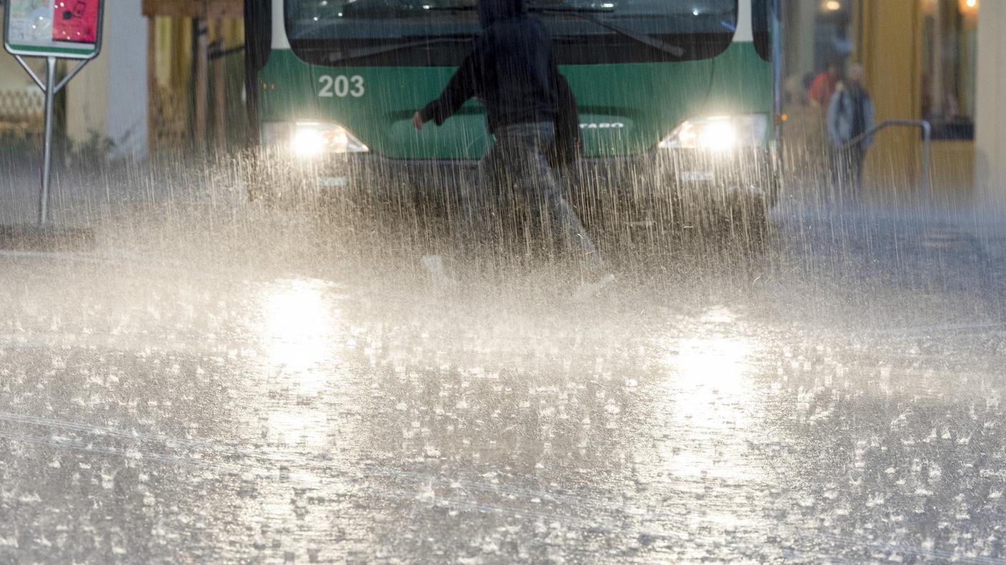Forti temporali a nord delle Alpi