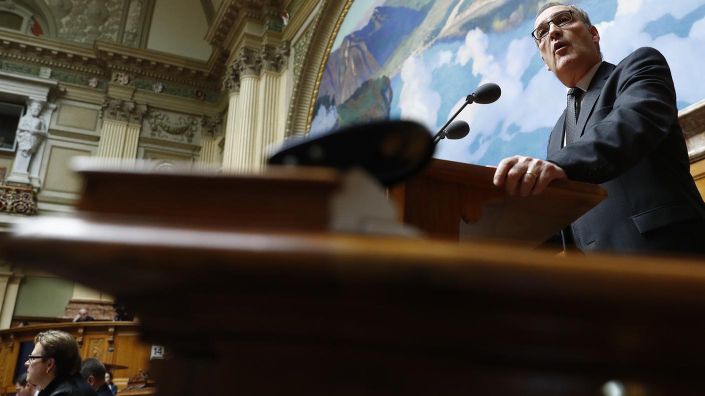 Il consigliere federale Guy Parmelin