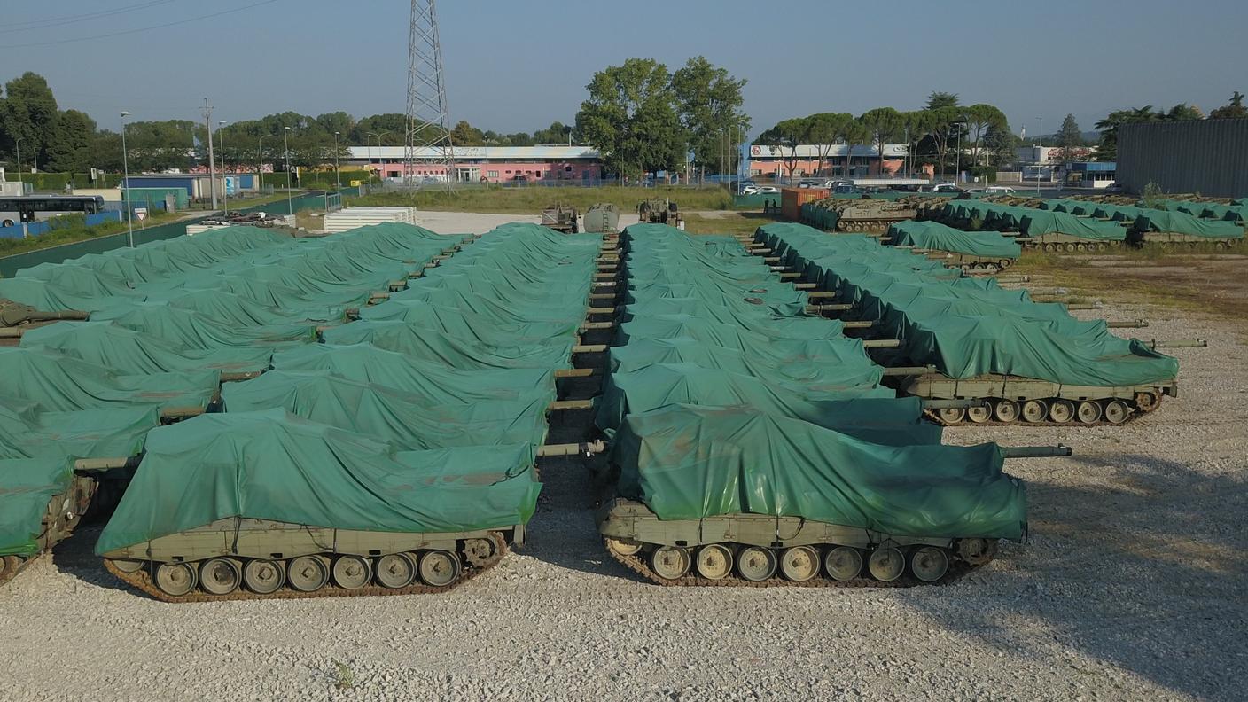 I carri armati Leopard 1 acquistati dalla RUAG in Italia